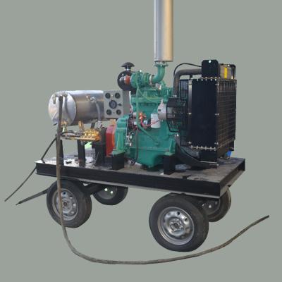 China Boat Hull Sandblaster 7000Psi Cold Water High Pressure Cleaning Descaling/Stripping Cleaning Machine for sale