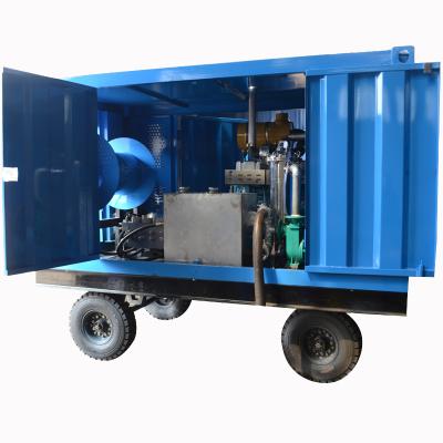 China High Pressure Hotels Diesel Engine Sewer Jetter Hydraulic Power Jetting Equipment for sale