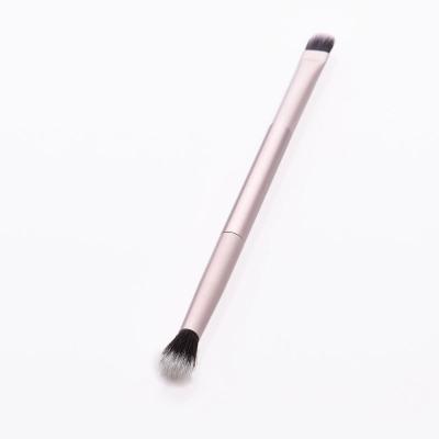 China Angular Blush Best Selling Single Dual Double Champagne Eyeshadow Brush, Blending Nose Shadow Brush Makeup Brush for sale