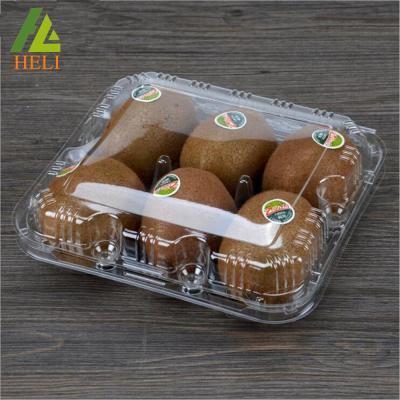 China 4/6/8 Plastic Disposable Blister Kiwifruit Fruit Tray Package Inserts for sale