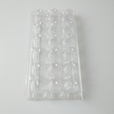 China Count Custom Count Blister Plastic 10 Quail Egg Quail Egg Tray Transparent Plastic 0.32mm~1.0mm QS Rectangle 0.32mm~1.0mm ISO 20002 Shuangli for sale