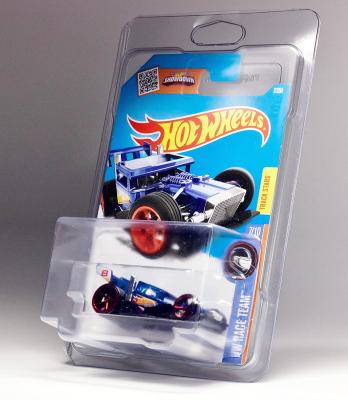 China Hot Wheels Material Protective Wrapping Case by Nozlen Toys For Most Basic Cars Blister Wrapping for sale