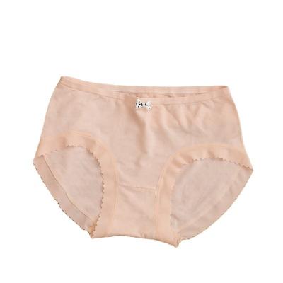 China Anti-Bacterial Factory Direct Sales Of High-Value 5A Modal Small Waist Women's Underwear Middle waist Micro-Pressure Abdomen Seamless Briefs for sale