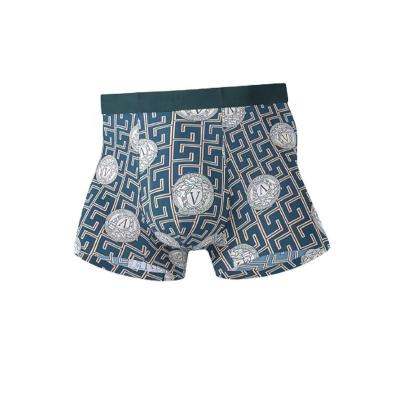 China Anti-Bacterial Oem brand custom Factory Custom New Shorts Printed Underwear cotton Underwear For Men 3xl Plus Size Boxers Briefs Boxer for sale