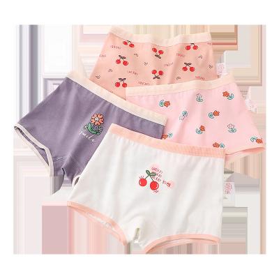 China QUICK DRY Factory high quality Kids Briefs Soft Cotton In bags girls underwear kids girls panties lovely girl underwear Wearing Panties for sale