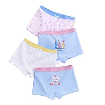 China QUICK DRY Cute Young Teen Girls Panties underwear boxer good for children's health Factory manufacturer Children's underwear for ages 2-14 for sale