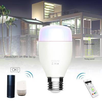 China INDOOR private mold dimmable wifi light bulbs rgb black color smart homekit 6W e26 A19 remote control led tuya zigbee bulb for sale