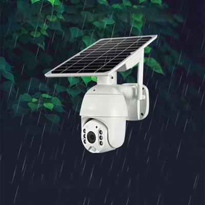 China PAN-TILT CCTV IP, Wireless Outdoor Waterproof, Built-in Battery and Alarm, Solar Security HD Camera for sale