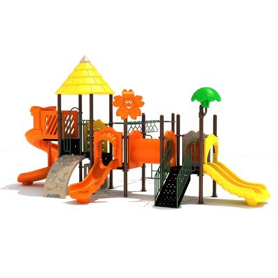 China 2-12 New Arrival Plastic Slides Toy Structure Kids Outdoor Playground Equipment for sale