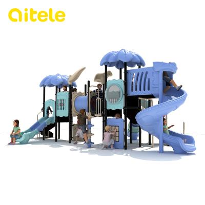 China 2-12 Customized Large Outdoor Play Ground Playground Kids For Kindergarten for sale