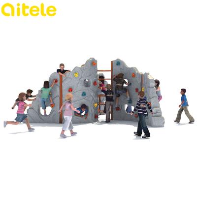 China galvanized pipe & LLDPE New Arrival Kids Plastic Rock Climbing Wall Equipment for sale