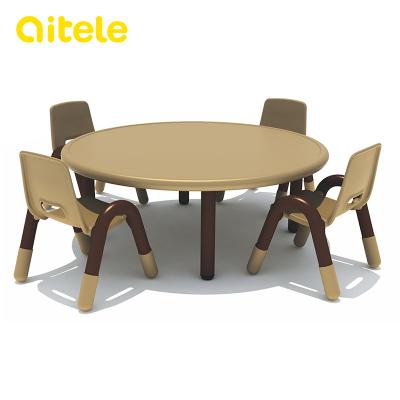 China Wholesale Modern Kindergarten Study Plastic Chairs And Tables For Kids for sale