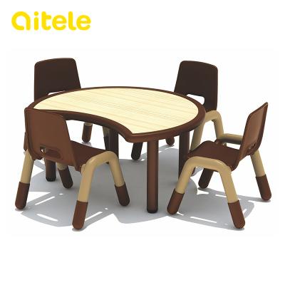 China Hot Sale Modern Children Furniture Kids Chair And Table Set for sale