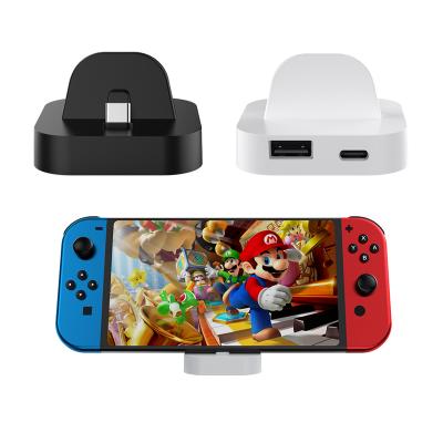 China Factory Supply Product Mini Portable Game Host Charging Stand Station Convenient Type-C Port Charger For Switch for sale