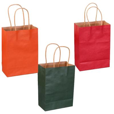 China Recyclable Printed Twisted Handle Bags for sale