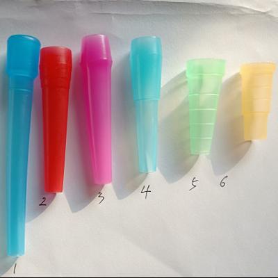 China Plastic Colorful Disposable PP Mouth Tips For Shisha Hookah Mouth Tips for sale