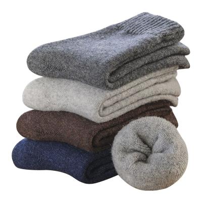 China Wool Women Regular High Quality Comfortable Durable 100% Cashmere Knit Socks for sale