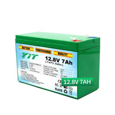 China SUBMARINES YIT 12.8V 7Ah LiFePO4 Lead Acid Replacement Lithium Battery for sale