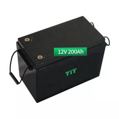 China BOATS YIT 12V 200Ah High Capacity Lifepo4 Lithium Iron Phosphate Battery  For Lead Acid Replacement en venta