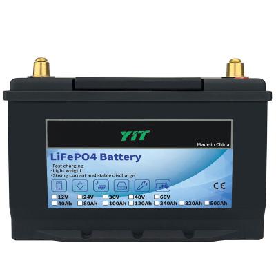 China Home Appliances YIT 24v 40ah 60ah 80ah 100ah  Lifepo4 Battery Lithium Ion Battery Pack For Ev Ups Agv en venta