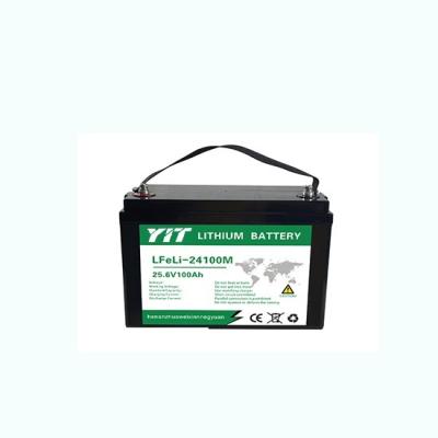 China Golf Carts YIT 24v 100ah Lifepo4 Agv Battery Lithium Ion Battery Pack for sale