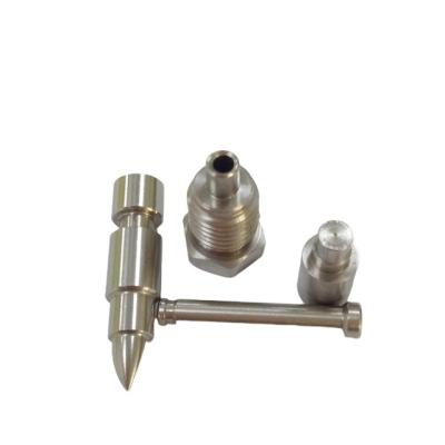 China CNC Precision Stainless Steel Aluminum Custom Machining Aluminum Titanium Pin Parts for sale