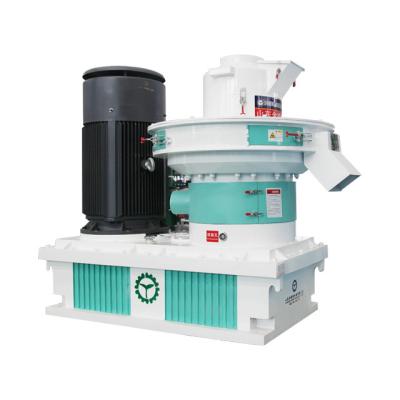 China Make biomass pellets vertical ring die sawdust ecoworxx wood pellet maker with 1.5-2TPH for sale