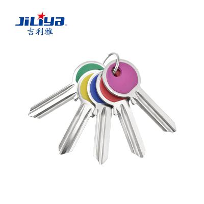 China Door Key JILIYA Solid Cylinder Lock Key High Quality Blank for sale