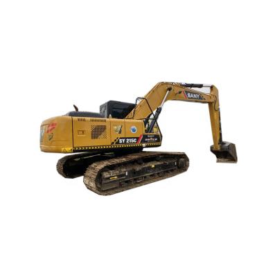 China Building\agriculture\construction 21 ton imported construction machine used excavator Sanyy-215 with good condition for cheap sale for sale