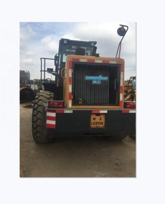 China Construction industry used brand china LG855 wheel loader with reliable performance for sale for sale