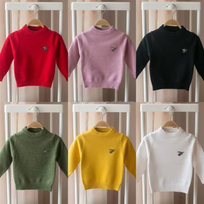 China Sweater Children's Boutique Clothing Kids Sweaters Babies Sweaters Oversized Baby Knitted Wool Sweaters for sale