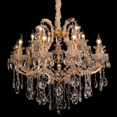 China EUROPEAN China Manufacturer Produce Professional 16 Led Gold Crystal Chandeliers Lighting Nordic Chandelier Lights for sale