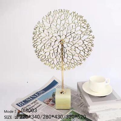 China Wholesale Manufacturers Now Wholesale Manufacturers Minimalist Nordic Chinese Artificial Luxury Dandelion Shaped Home Decorations for sale