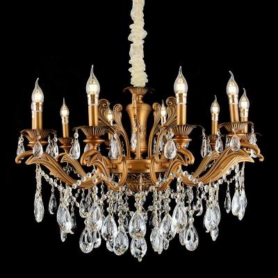 China CUSTOMER REVIEWS (0)‎ Modern European Luxury Chandelier Hanging Crystal Light For Hotel Living Room for sale