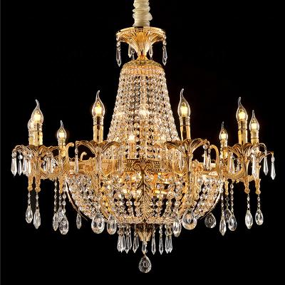 China EUROPEAN Luxury Modern Simple Led Chandelier Light For Living Room Hotel Bedroom for sale