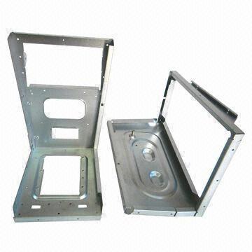 China Custom Metal Stamped Parts SECC / EGC For Medical Instrument  Frame for sale