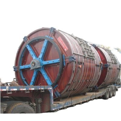 China Factory device for leather tannery D4.5 BY 4.5M leather/leather superloading wooden liming drum machine made in China for sale