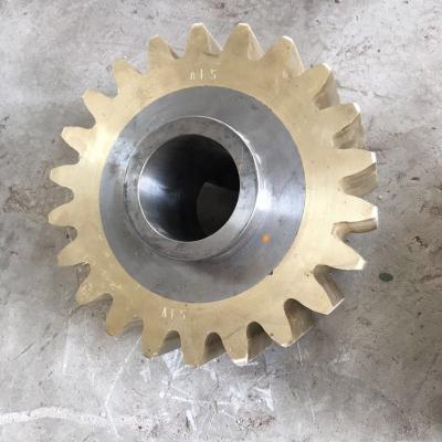 China Factory bronze sprocket for leather drum /for tannery drum for sale