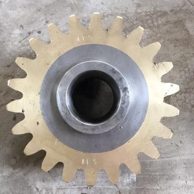 China Factory bronze sprocket for leather wooden drum tannery wooden drum for sale