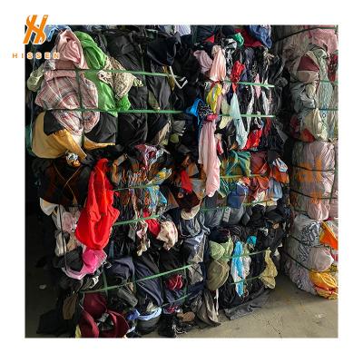 China Strong Oil Water Absorbency Factory Direct Sale Textile Waste Cotton Cleaning Cloth Cut Pieces Light Color Mixed Rags T-Shirt for sale