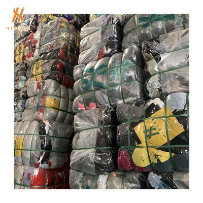 China Second hand clothes HISSEN original used clothes in bales price imported used clothes for sale