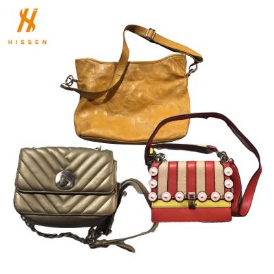 China Used Clothes Original HISSEN Secondhand Handbags Bullets For Sale South Africa for sale