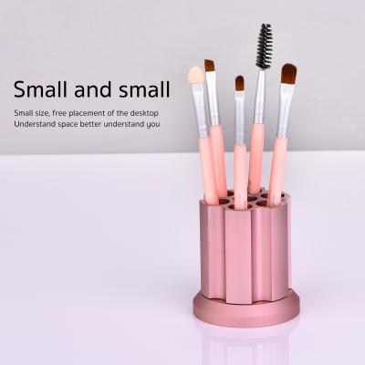 China Office Round Square Pencil Pen Stand Holders Container For Desktop Organizer from COTEetCI Rose Gold Metal Pen Holder Aluminum Alloy for sale