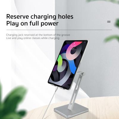 China Aluminum Alloy COTEetCI Aluminum Alloy Reinforced Desktop Stand for Cell Phone &iPad Live TV Series and Movies for sale