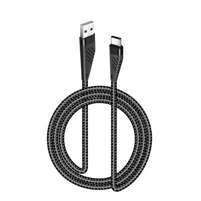 China MP3/MP4 Player 2022 New Trends Braided Fast Charging Type C Data Mobile Phone USB Cable for sale