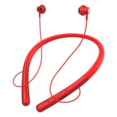 China Waterproof Magnetic Neckband IPX4 HIGH FIDELITY Wireless Earphone Sports Earbuds Neckband Earbuds for sale