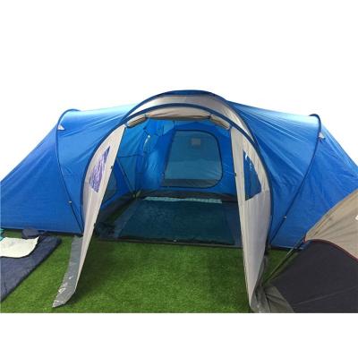 China Best Price Durable Material High Quality Family Camping 3 Rooms Outdoor Camping Tent For 6 Person for sale