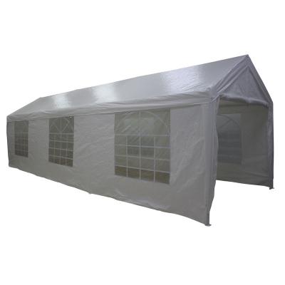 China Outdoor Waterproof Car Parking Top Green Garage Shelter Trade Show Party Tent Patio Parking Tent for sale