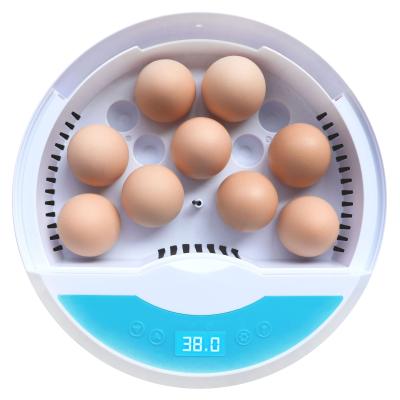 China Farms / Home Use HHD 9 Egg Incubators For Automatic Chicken Poultry Farm Broiler Fertile Egg Hatching for sale