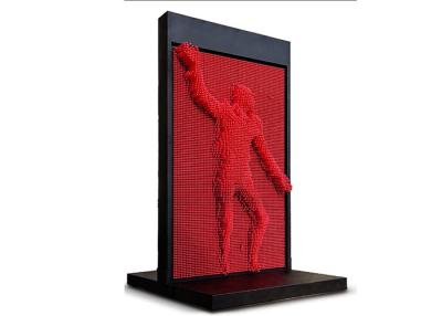 China 3D Art Sculpture Pin Wall Impression Toy For Wall Screen 1065*1250*2200 Mm for sale